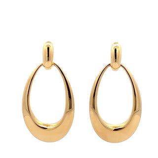 Antonio Papini 18K Gold DoorknockerEarrings