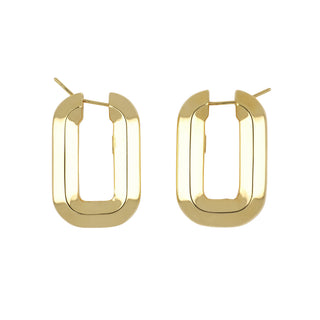 Antonio Papini 18K Gold Hoop Earrings
