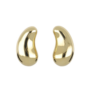 Vintage Tiffany & Co. 18K Elsa Peretti Bean Earrings