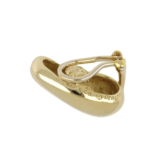 Vintage Tiffany & Co. 18K Elsa Peretti Bean Earrings