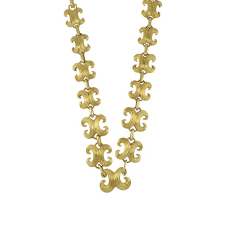 David Webb 18K Gold Link Necklace