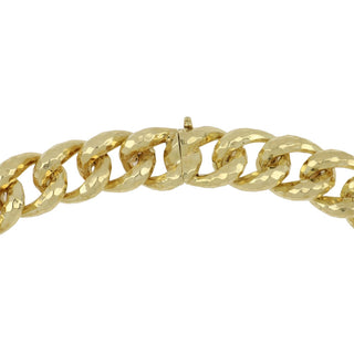 Estate Henry Dunay 18K Gold Curb Link Collar Necklace