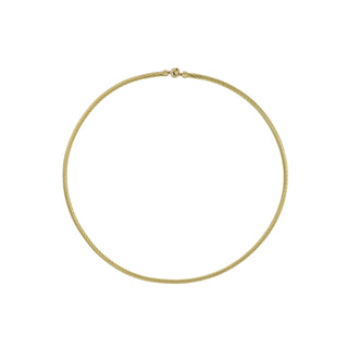 Estate David Yurman 18K Gold Choker Necklace