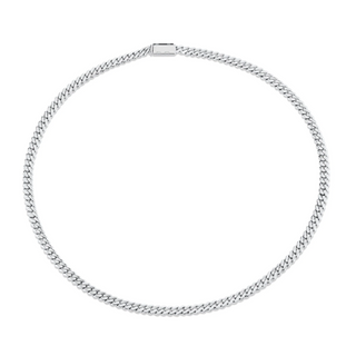 Michael M 6.5mm Silver Cuban Chain