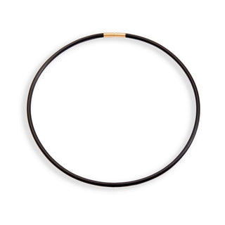 Syna 18K Gold Rubber Cord Necklace