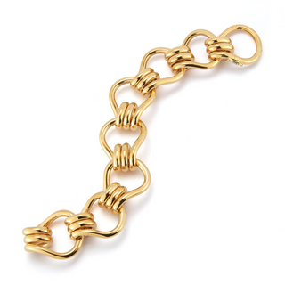 Seaman Schepps 22K Mousetrap Link Bracelet