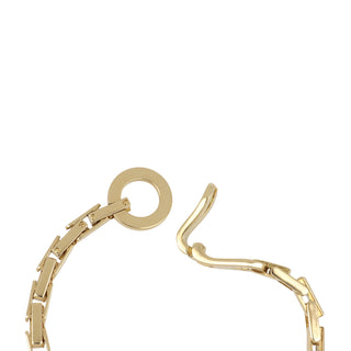 Estate Cartier 18K Gold Agrafe Link Bracelet