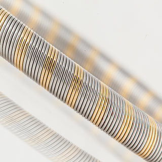 Estate Cartier Two-Tone Cable Bangle