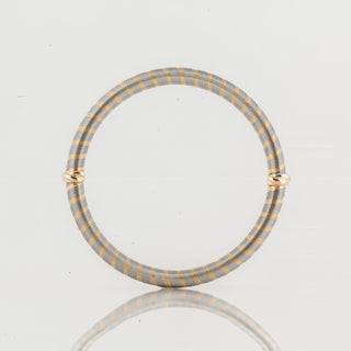 Estate Cartier Two-Tone Cable Bangle