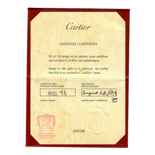 Estate Cartier 18K Rose Gold 'Love' Bracelet