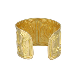 1970s LaLaounis 18K Hammered Cuff