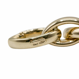 Antonio Papini 18K Gold Marquise Link Bracelet