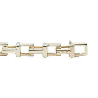 Estate Tiffany & Co. 18K Gold T Link Bracelet