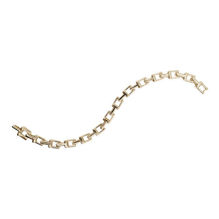 Estate Tiffany & Co. 18K Gold T Link Bracelet