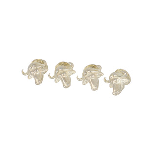 Deakin & Francis Sterling Silver Ox Stud Set
