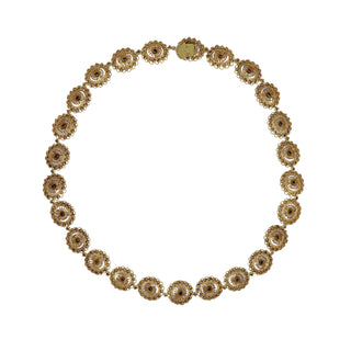 Georgian 14K Gold Cannetille Jewelry Suite