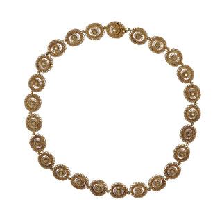 Georgian 14K Gold Cannetille Jewelry Suite