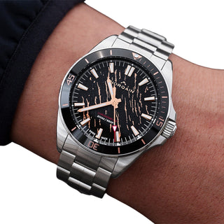 Norqain Stainless Steel Neverest Black Glacier