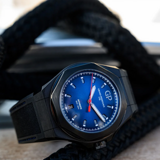 Girard-Perregaux Titanium PVD Laureato Absolute in Blue