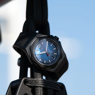 Girard-Perregaux Titanium PVD Laureato Absolute in Blue