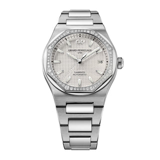 Girard-Perregaux Stainless Steel Laureato 38mm in Silver