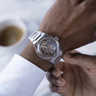 Girard-Perregaux Stainless Steel Laureato Skeleton