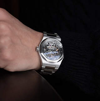 Girard-Perregaux Stainless Steel Laureato Skeleton