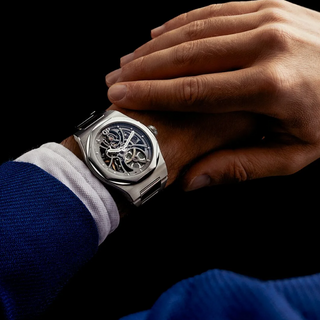 Girard-Perregaux Stainless Steel Laureato Skeleton