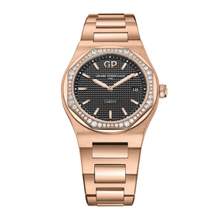 Girard-Perregaux 18K Rose Gold Laureato 34mm
