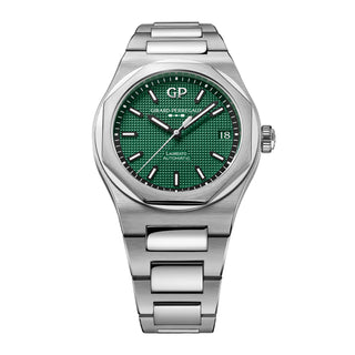 Girard-Perregaux Stainless Steel Laureato 42mm in Green