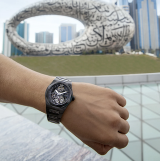 Girard-Perregaux Black Ceramic Laureato Skeleton