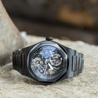 Girard-Perregaux Black Ceramic Laureato Skeleton