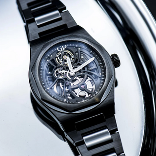 Girard-Perregaux Black Ceramic Laureato Skeleton