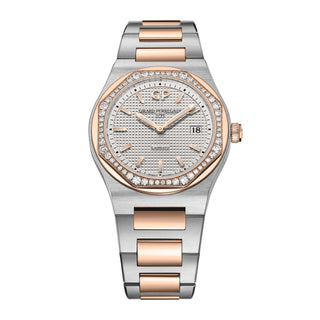 Girard-Perregaux Stainless Steel & 18K Laureato 34mm