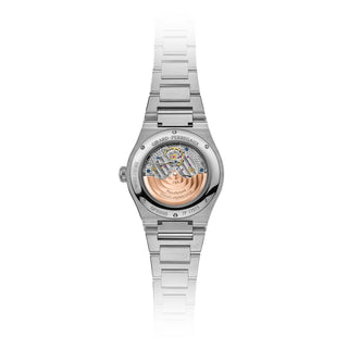 Girard-Perregaux Stainless Steel Laureato 38mm in Copper with Diamonds