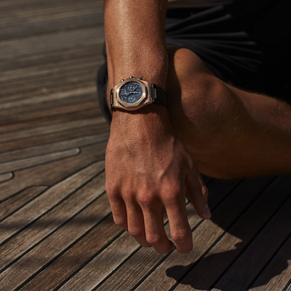 Girard-Perregaux 18K Rose Gold Laureato Chronograph 42mm