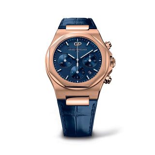 Girard-Perregaux 18K Rose Gold Laureato Chronograph 42mm