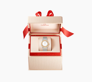 Omega 18K Gold and Stainless Steel Constellation Watch