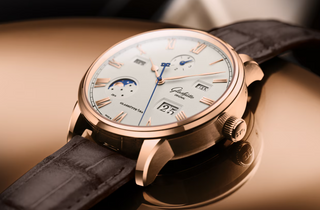 Glashütte Original 18 Karat Senator Excellence Panorama Date Moon Phase