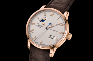Glashütte Original 18 Karat Senator Excellence Panorama Date Moon Phase