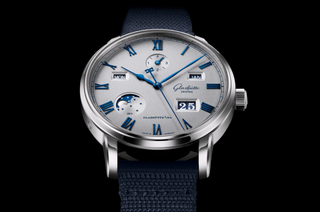 Glashütte Original Stainless Steel Senator Excellence Perpetual Calendar