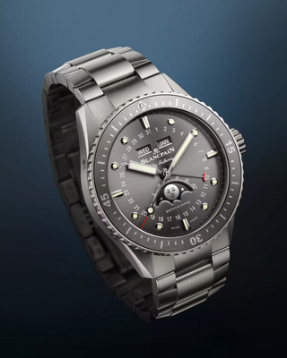 Blancpain Titanium Fifty Fathoms Bathyscaphe Quantième Complet Phases de Lune