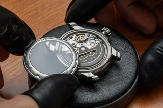 Blancpain Titanium Fifty Fathoms Automatique with a Rubber Strap