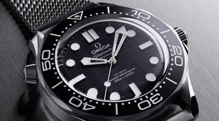 Omega Stainless Steel 42mm Seamaster Diver 300m in Black