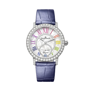 Blancpain 18K White Gold Ladybird Colors Watch with Interchangeable Straps