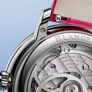 Blancpain 18K White Gold Ladybird Colors Watch with Interchangeable Straps