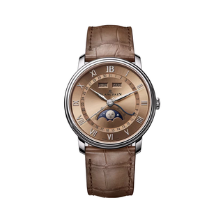 Blancpain Villeret Quantième Complet in Brown Gold