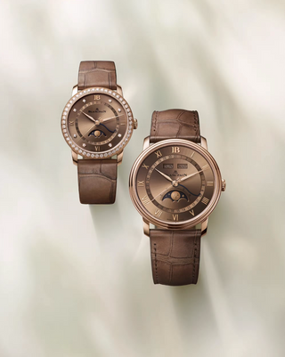 Blancpain 18K Rose Gold Villeret Quantième Phases de Lune