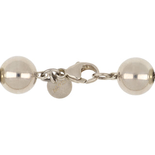 Estate Tiffany & Co. Sterling Silver Bead Necklace