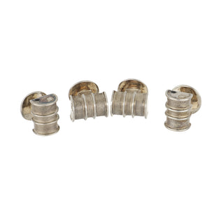 Deakin & Francis Sterling Silver Oil Drum Studs
